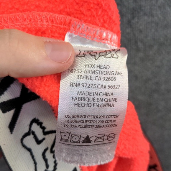 Fox Head Men's Pull-On Jogger Sweatpants Pink Large Athleisure - Picture 10 of 12